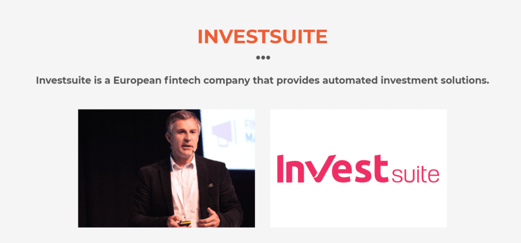 FinTech of the Week - InvestSuite - Fintech Talents